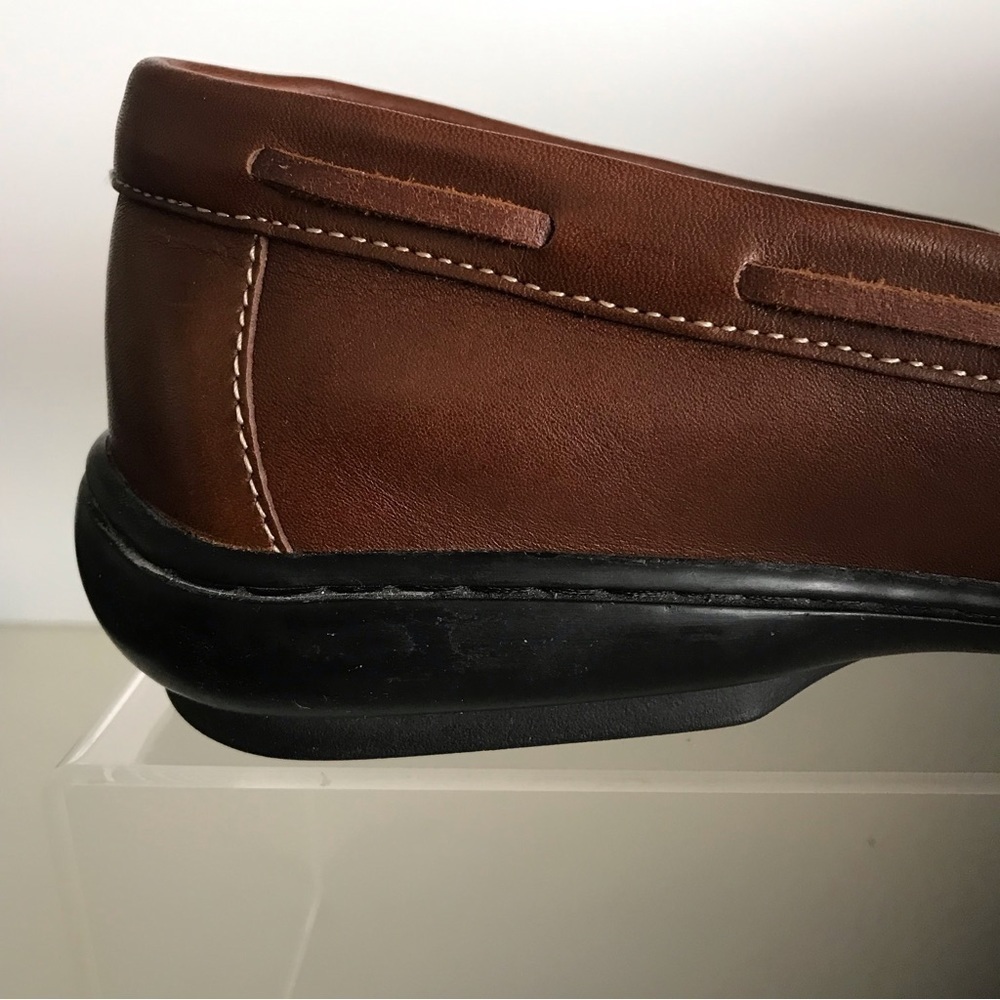 Cole Haan Men's 9.5 M Casual Leather Loafers Brown Slip-on Shoes - Old Stock - Picture 11 of 13